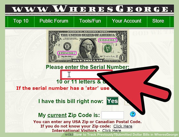 serial number dollar bill font united