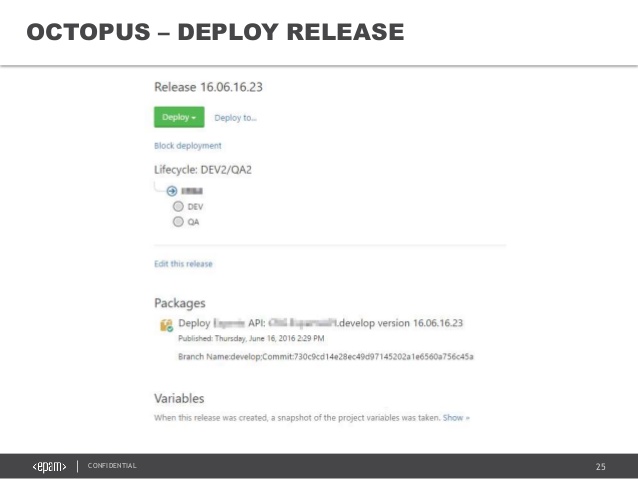 Microsoft release management vs octopus deploy create step template